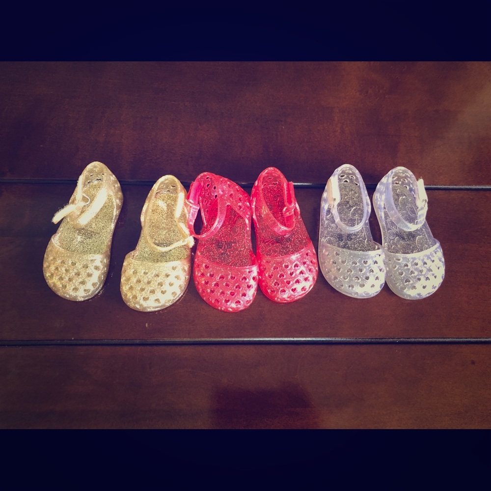 6-12 month baby girl jellies